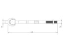 Par de Axiales BMW X6 F16 2015-2021-2