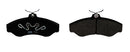 Juego de Pastillas de freno Delanteras Chevrolet Blazer S10 4x2 1997 - 2005-3