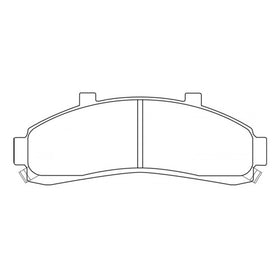 Juego de Pastillas de freno Delanteras Ford Explorer 1995 - 2001