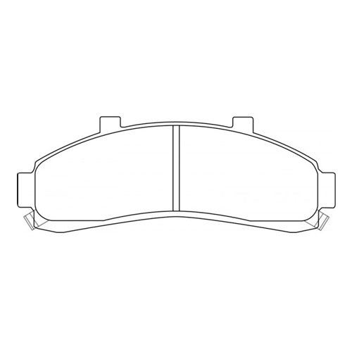 Juego de Pastillas de freno Delanteras Mazda B2500 4x4 1997 - 2000