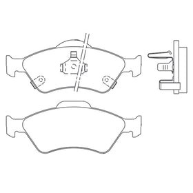 Juego de Pastillas de freno Delanteras Honda Fit 2004 - 2009