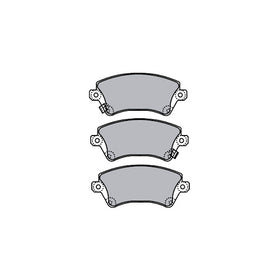 Juego de Pastillas de freno Delanteras Toyota Corolla 2003 - 2008