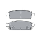 Juego de Pastillas de freno Traseras Chevrolet Orlando 2011 - 2017