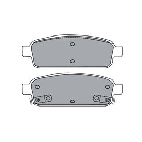 Juego de Pastillas de freno Traseras Chevrolet Cruze 2011 - 2017