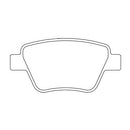 Juego de Pastillas de freno Traseras Audi A1 2011 - 2019