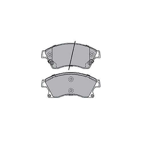 Juego de Pastillas de freno Delanteras Chevrolet Cruze 2011 - 2017