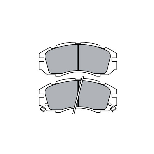 Juego de Pastillas de freno Delanteras Subaru Legacy 2.0 1995 - 1999