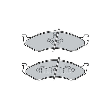 Juego de Pastillas de freno Delanteras Jeep Cherokee 1990 - 2001 - 0