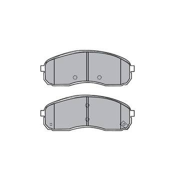 Juego de Pastillas de freno Delanteras Mitsubishi L200 2.5 2001 - 2005