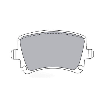 Juego de Pastillas de freno Traseras Volkswagen Tiguan 2008 - 2016