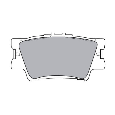 Juego de Pastillas de freno Traseras Toyota Camry 2007 - 2014