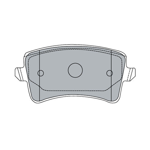 Juego de Pastillas de freno Traseras Audi A5 2008 - 2017