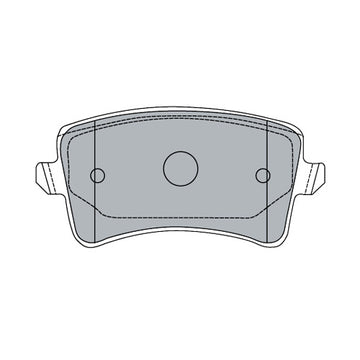 Juego de Pastillas de freno Traseras Audi A5 2008 - 2017
