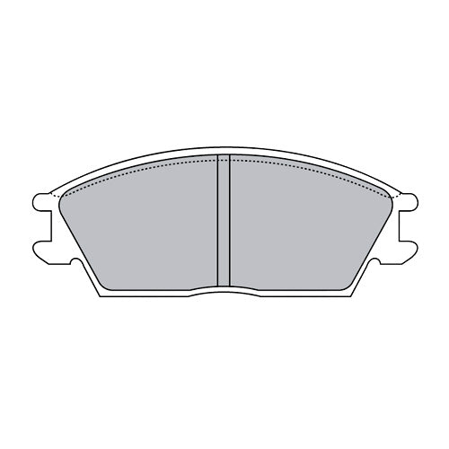 Juego de Pastillas de freno Delanteras Hyundai Getz 2003 - 2011