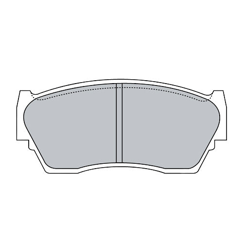 Juego de Pastillas de freno Delanteras Nissan V16 1991 - 2010