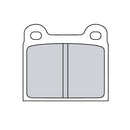 Juego de Pastillas de freno Traseras Mercedes Benz 500SL 1986 - 1991-1