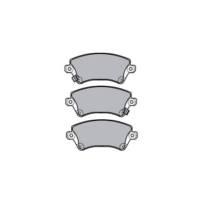 Juego de Pastillas de freno Delanteras Toyota Corolla 2003 - 2008