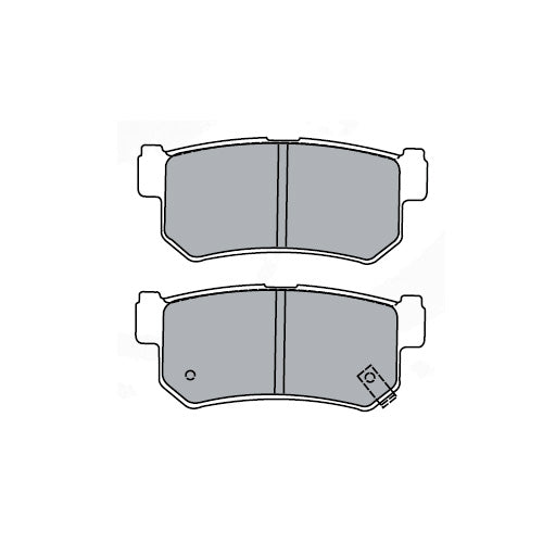 Juego de Pastillas de freno Traseras Ssangyong Rexton 2002 - 2017