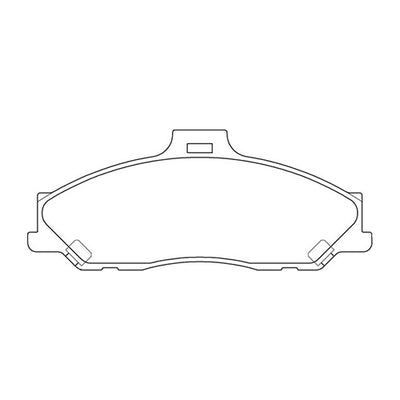 Juego de Pastillas de freno Delanteras Hyundai Coupe 2003 - 2009 - 0