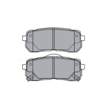 Juego de Pastillas de freno Traseras Kia Grand Carnival 2006 - 2020