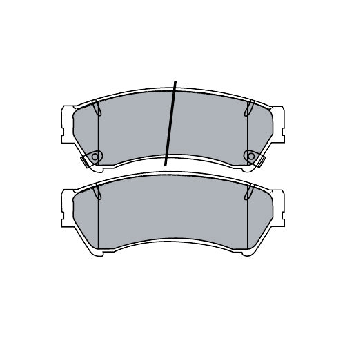 Pastillas de freno Delanteras Mazda 6 2007 - 2012