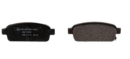 Juego de Pastillas de freno Traseras Opel Astra 2012 - 2016