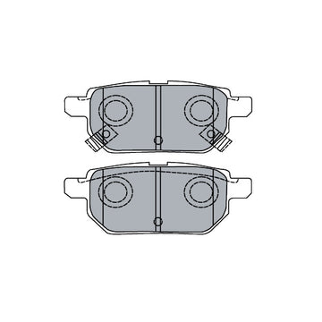 Juego de Pastillas de freno Traseras Toyota Corolla 1.8 2014 - 2019 - 0