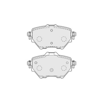 Juego de Pastillas de freno Traseras Ford Territory 2019 - 2023 - 0
