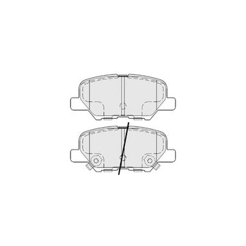 Juego de Pastillas de freno Traseras Mazda 3 2014 - 2019