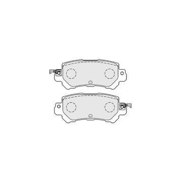 Juego de Pastillas de freno Traseras Mazda CX5 2012 - 2015