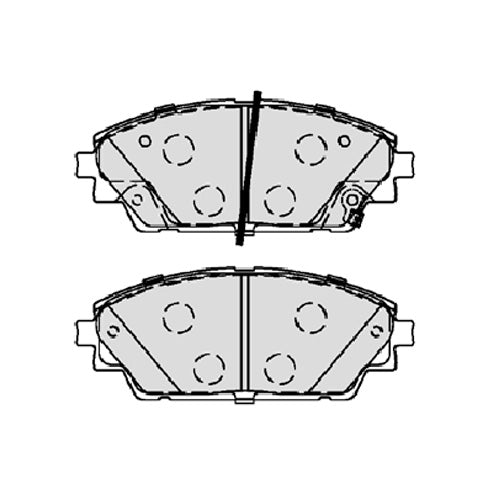 Juego de Pastillas de freno Delanteras Mazda CX3 2015 - 2021