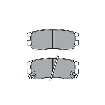 Juego de Pastillas de freno Traseras Mitsubishi Delica 2.5 1994 - 2007