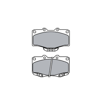 Juego de Pastillas de freno Delanteras Toyota Hilux 2.2 1989 - 1997