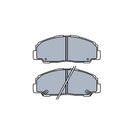 Juego de Pastillas de freno Delanteras Daihatsu Feroza 1988 - 2000-1