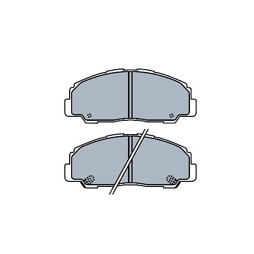 Juego de Pastillas de freno Delanteras Daihatsu Rocky 1987 - 1999