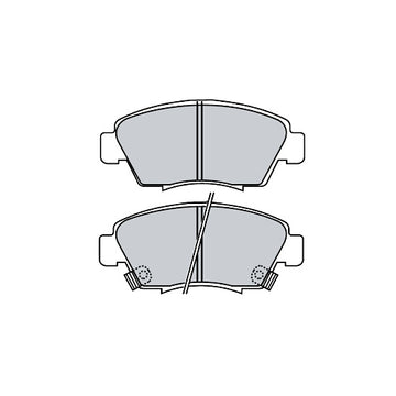 Juego de Pastillas de freno Delanteras Honda Civic 1992 - 1995 - 0