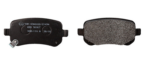 Juego de Pastillas de freno Traseras Chrysler Town Country 2011 - 2012