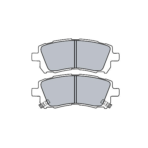 Juego de Pastillas de freno Delanteras Subaru Legacy 2.5 1995 - 2003