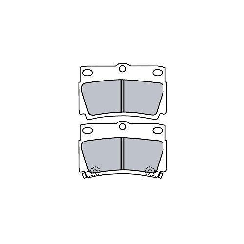 Juego de Pastillas de freno Traseras Mitsubishi Montero Sport 1997 - 2008