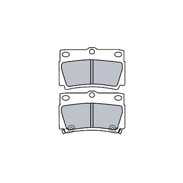 Juego de Pastillas de freno Traseras Mitsubishi Challenger 1996 - 1999