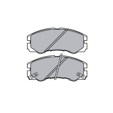 Juego de Pastillas de freno Delanteras Chevrolet Trooper 4x4 1992 - 2003