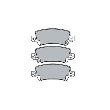 Juego de Pastillas de freno Traseras Toyota Corolla 2003 - 2008
