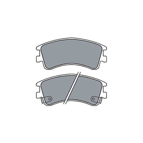 Juego de Pastillas de freno Delanteras Mazda 6 2003 - 2006