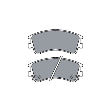 Juego de Pastillas de freno Delanteras Mazda 6 2003 - 2006