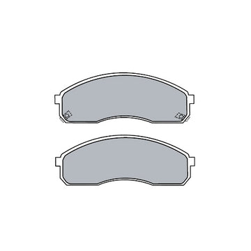 Juego de Pastillas de freno Delanteras Kia Frontier 2.5 2012 - 2021