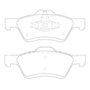 Juego de Pastillas de freno Delanteras Ford Escape 2011 - 2012