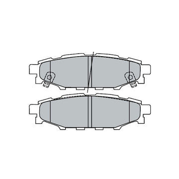 Juego de Pastillas de freno Traseras Subaru Impreza WRX 2.5 2008 - 2012 - 0