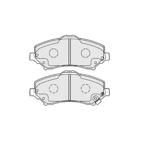 Juego de Pastillas de freno Delanteras Dodge Grand Caravan 2008 - 2015