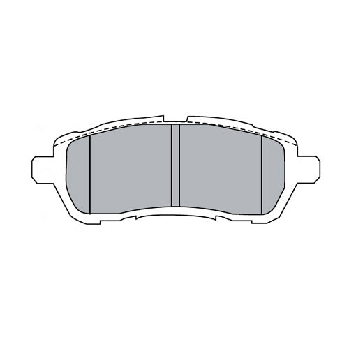 Juego de Pastillas de freno Delanteras Changan CS15 2016 - 2019