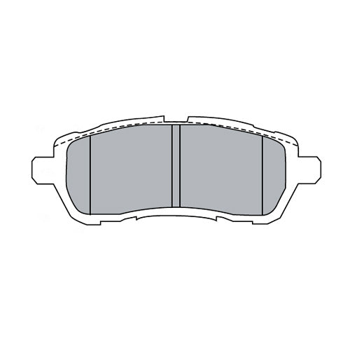 Pastillas de freno Delantera Ford Fiesta 2010 - 2019